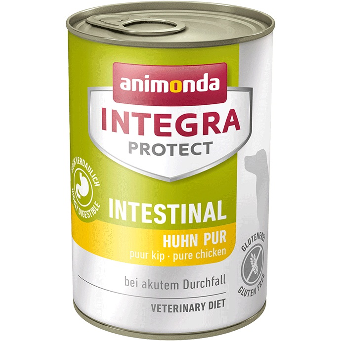 Лечебна храна за кучета Animonda Integra&reg; Protect Intestinal с пиле, при разстройтво, 400 г