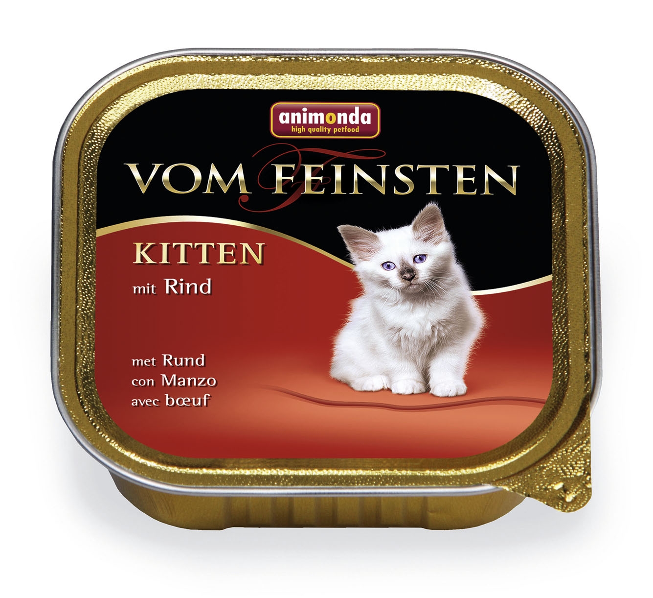 Пастет за малки котета Animonda Vom Feinsten, 100 гр (1.84 лв за брой в стек)
