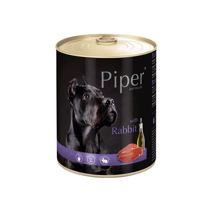 Piper консерва за куче - заек, 400 гр