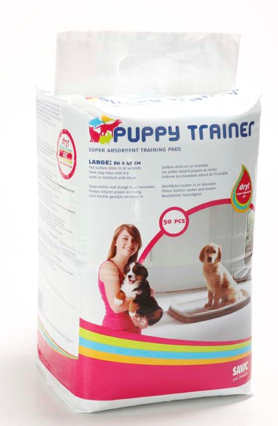 Пелени за малки кученца Savic Puppy Trainer, размер 60х45 см