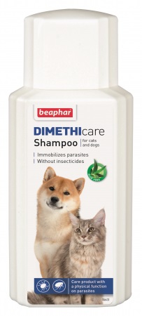 Dimethicare Shampoo, Beaphar - шампоан против бълхи, кърлежи, комари и пясъчни мухи