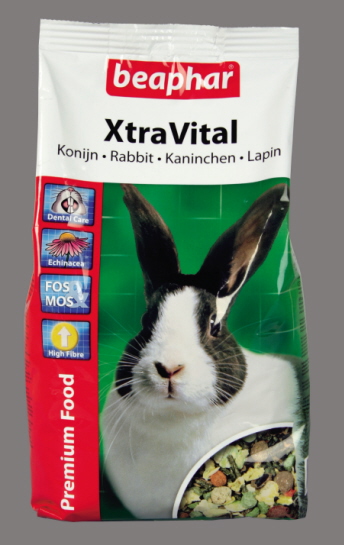 Beaphar Xtra Vital - премиум храна за мини зайчета над 10 месеца