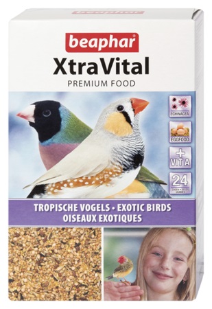 Премиум храна за троп.птици и финки XtraVital, 500гр